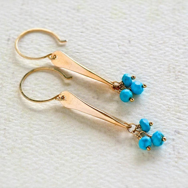 Small Diamond Spike Earrings – Peggy Li Creations
